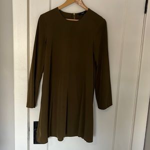 Vero Moda Green long sleeve dress